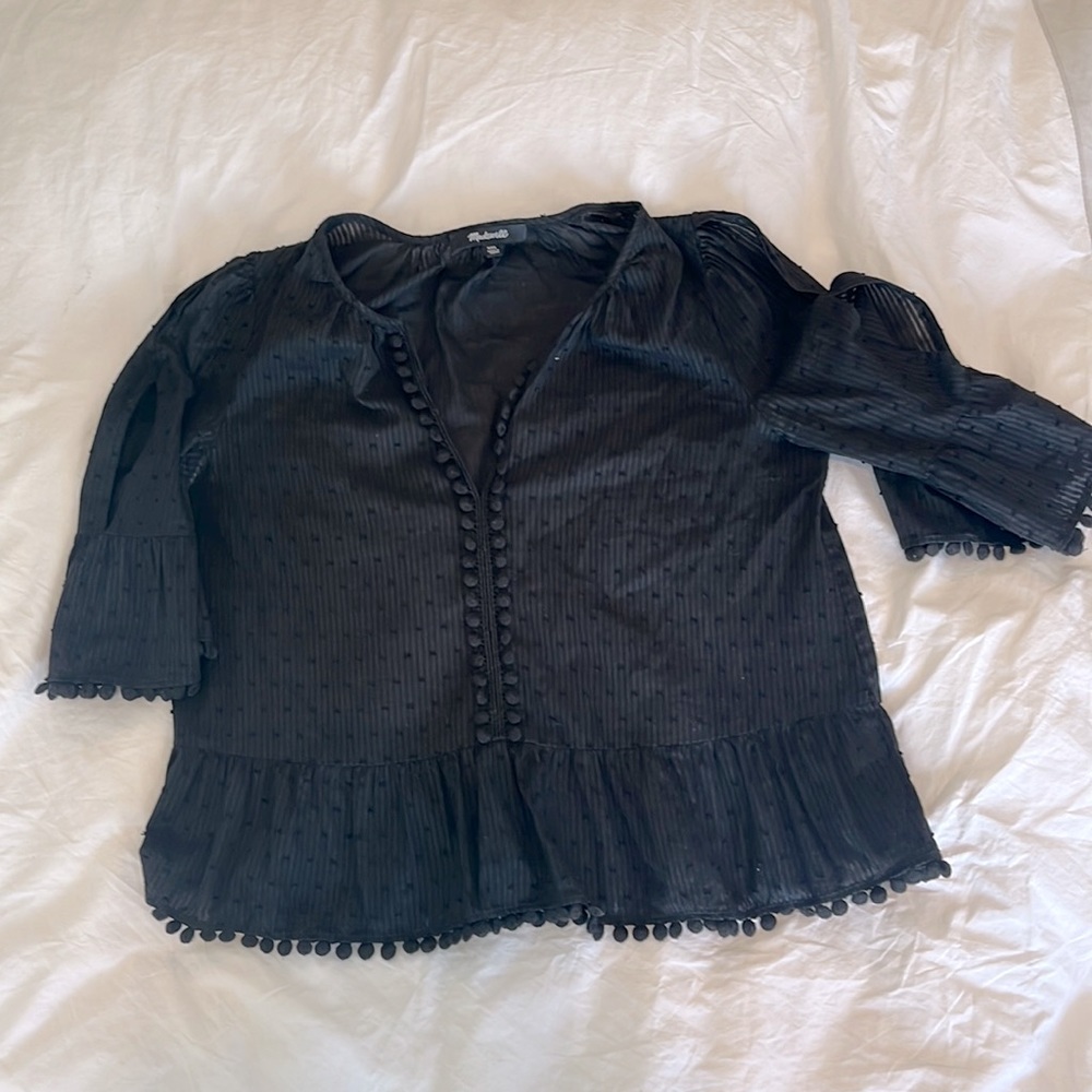 Madewell cotton  waist-length top